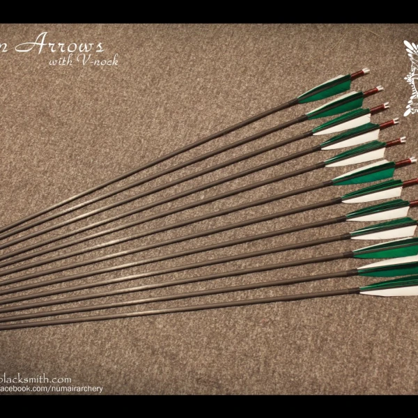 Archery stuff Carbon V nock arrows 1 arrow_carbon_2