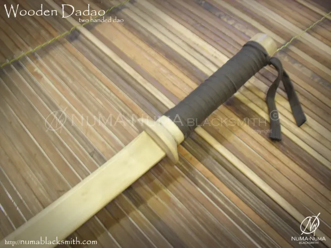 Wood Weapon wooden long dao 2 dadao4