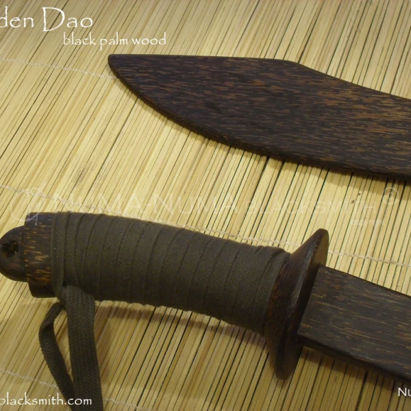 Wood Weapon wooden dao 3 dao2