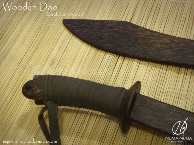 Wood Weapon wooden dao 3 dao2