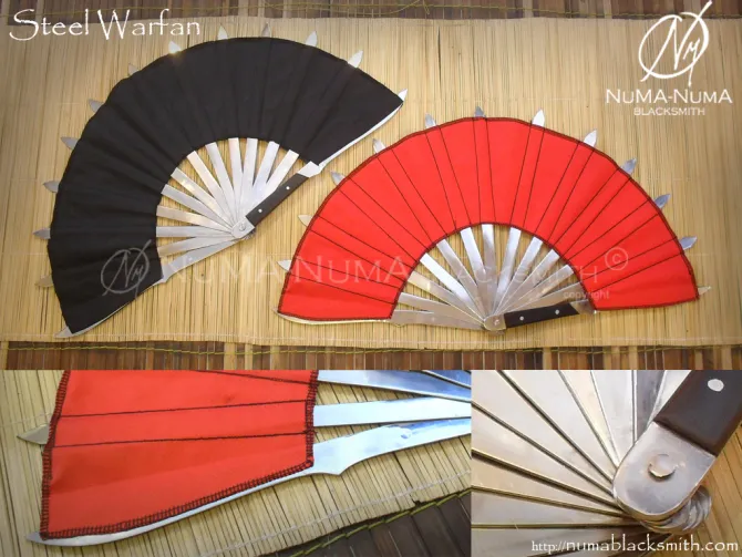 Chinese weapon Steel Warfan 1 kipas