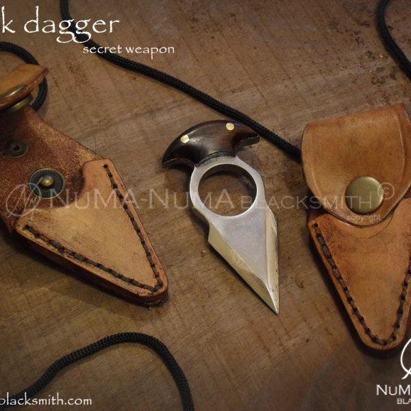 Knife weapon neck dagger 1 neck