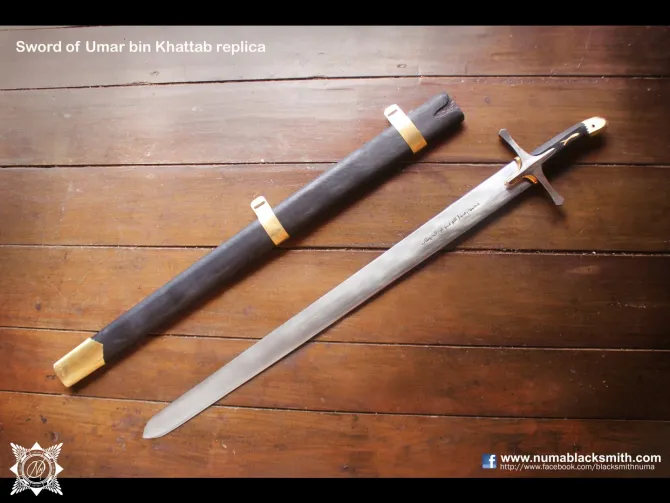 Historical Series Umar ibn Khattab sword replica 2 pedang_umar_final_web