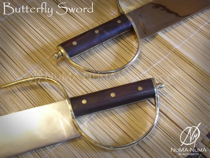 Chinese weapon Butterfly Sword 2 sdc10218