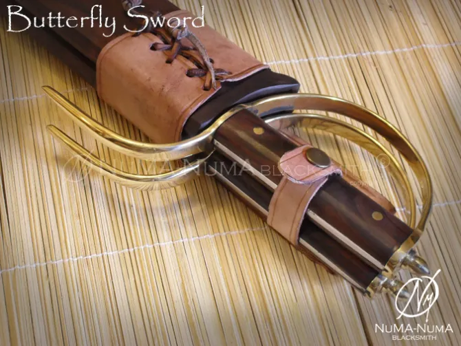 Chinese weapon Butterfly Sword 3 sdc10220