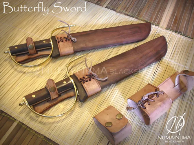Chinese weapon Butterfly Sword 4 sdc10222
