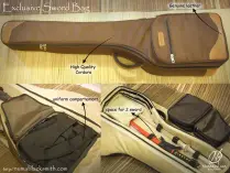 guitar sword bag