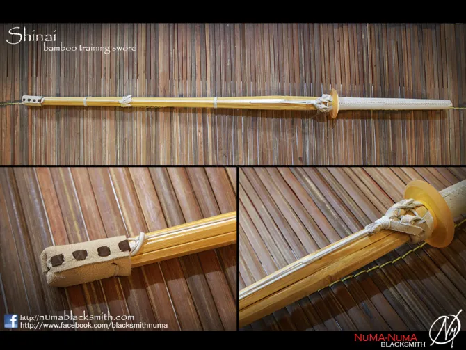 Wood Weapon Shinai bamboo 1 shinai_may_2015