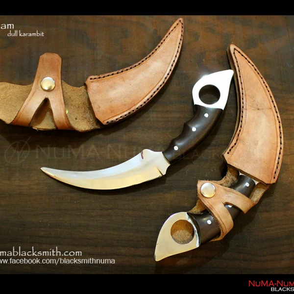 Indonesia weapon Tajim Hayam Karambit (dull) 1 taji_hayam_tumpul