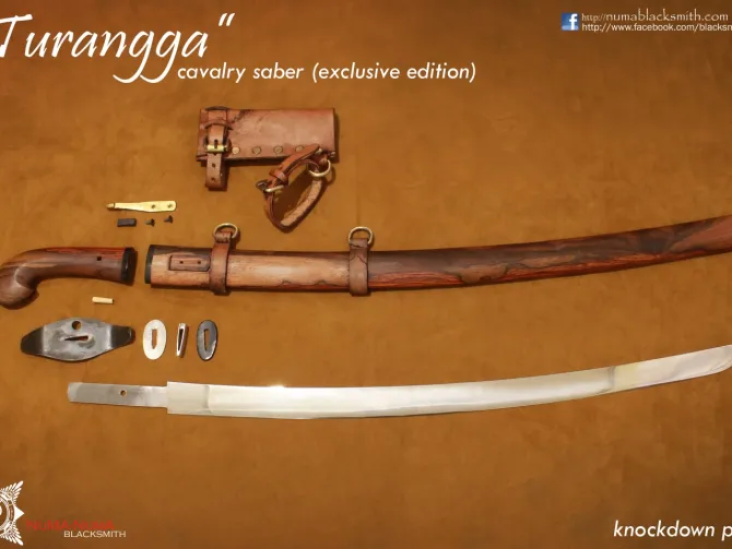 European weapon "Turangga" Cavalry Saber (recommended!) 2 turangga_cavalry_saber_bongkar