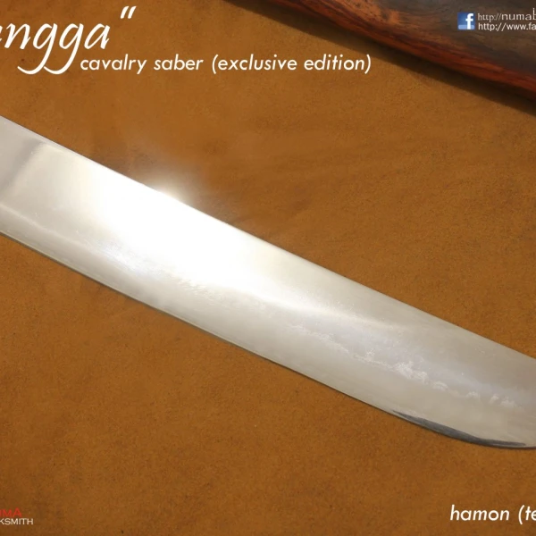 European weapon "Turangga" Cavalry Saber (recommended!) 4 turangga_cavalry_saber_hamon